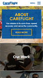 Mobile Screenshot of careflight.org